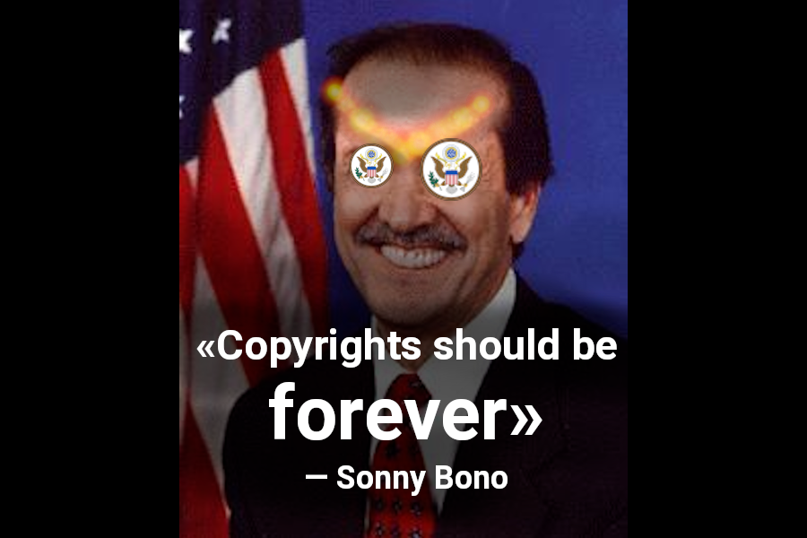 Sonny Bono copyright meme